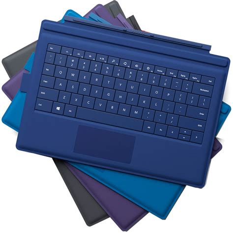 Microsoft Surface 3 Type Cover Dark Blue A7z 00064 Mwave