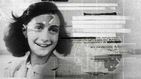 We work to create the kinder and fairer world of which anne frank dreamed. Big data para encontrar la persona que delató a Ana Frank