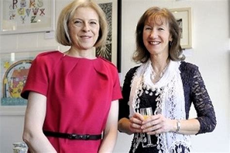 home secretary theresa may s delight at new gallery in twyford berkshire live