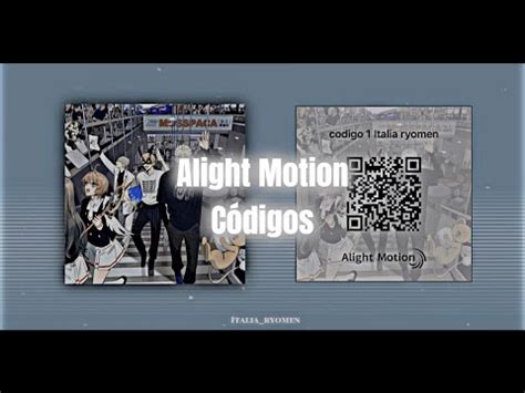 ALIGHT MOTION SHAKES 4 PACK QR CODE Parte 3 YouTube
