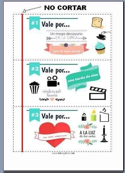 Talonario De San Valentín Para Imprimir Birthday Card Pop Up Birthday