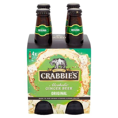 If you are celiac, we would not recommend you consume any drink, alcohol or not, that was made from gluten containing ingredients, even if they claim to have removed the gluten. Crabbies Alcoholic Ginger Beer | Ocado