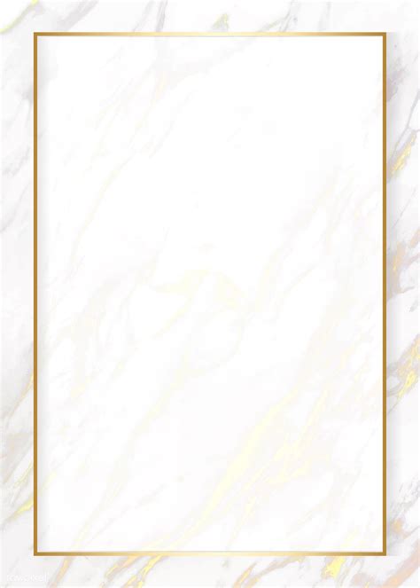 Blank Marble Texture Card Design Vector Premium Image By