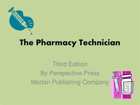 Ppt The Pharmacy Technician Powerpoint Presentation Free Download