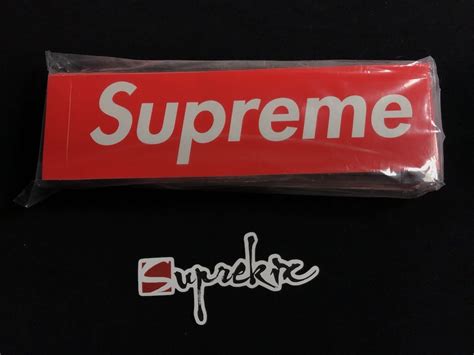 Supreme Box Logo Sticker Deck Set Of 100 Grailed