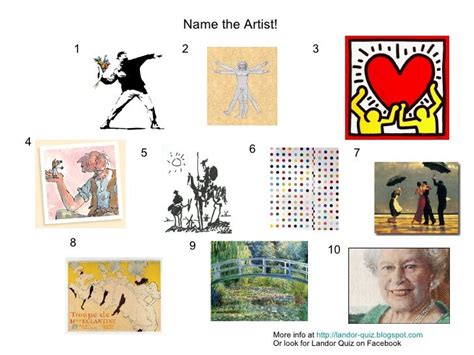 Art Picture Quiz