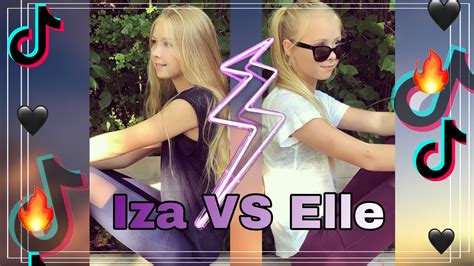 iza vs elle battle twins iza and elle part 1 youtube