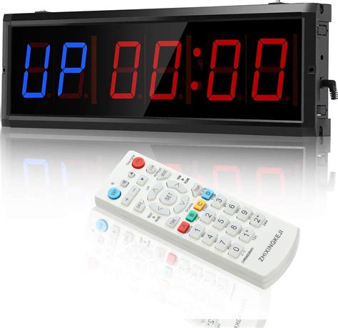 Buy Seesii Gym Timer Interval Clock With Ultra Clear Led Crossfit