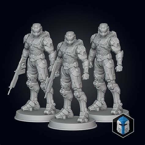 Halo Infinite Master Chief Figurine Pose 1 3d Model 3d Printable