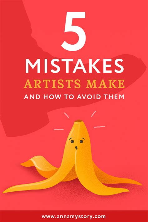Top 5 Worst Mistakes Artists Make Avoide Them
