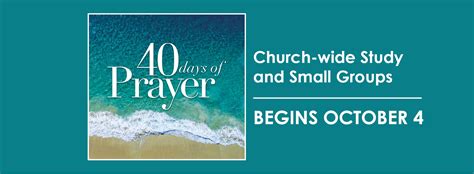 40 Days Of Prayer Web Slider Riverbluff Church