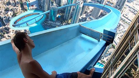 15 Most Terrifying Water Slides In The World Youtube