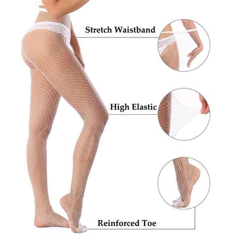 New Arrive White Mesh Pantyhose Shengrenmei Exotic Apparel Plus Size Women Sexy Tights Hollow