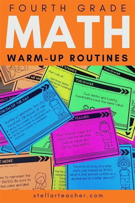 4th Grade Math Warm Ups And Review Bundle Video Video Math Workshop