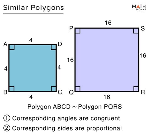 Similar Polygons Definition Examples