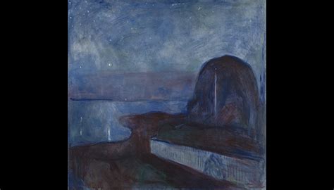 Trees Shadows Kissing Couples Heads And Knees Reading Edvard Munch