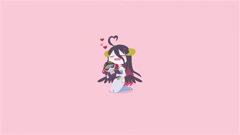 Download 1600x900 Wallpaper Cute Anime Girl Minimal Overlord Widescreen 169 Widescreen