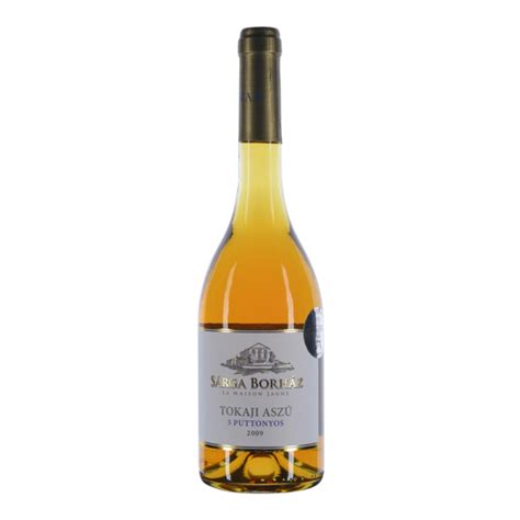 Tokaji Aszú 5 Puttonyos Sárga Borház 2018 2010 Vin Velsmag