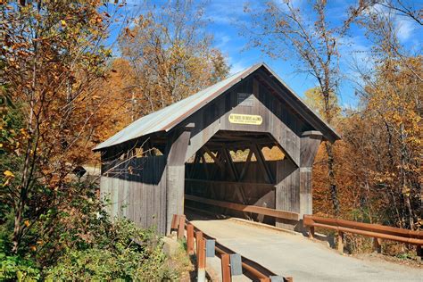 5 Of The Most Beautiful Vermont Covered Bridges Getaway Vacations