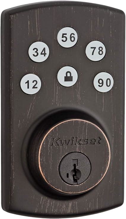 Kwikset Powerbolt 907 Keyless Entry Deadbolt Electronic Door Lock 6
