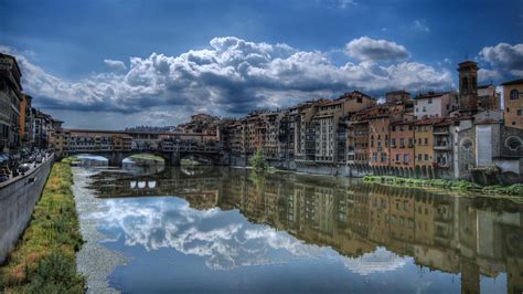 Ponte Vecchio In Florence Hd Desktop Wallpaper Widescreen High