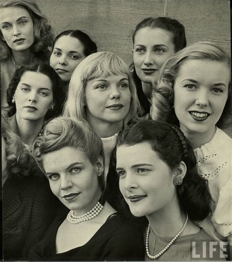 What American Womans Look Looked Like 1945 Vintage News Daily