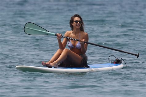 jessica alba wearing tiny blue string bikini in hawaii porn pictures xxx photos sex images