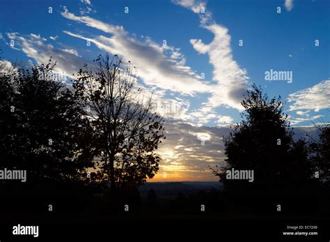 Dramatic Sky At The Morning Stock Photo Alamy