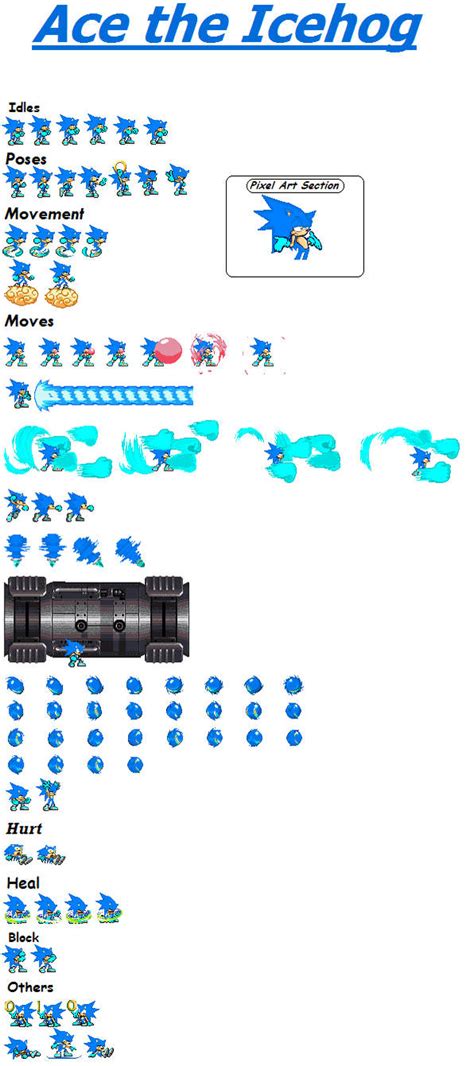 Ace Sprite Sheet V3 By Ninjazetro On Deviantart