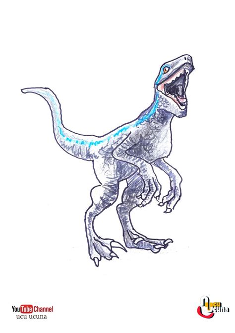 55 Jurassic World Velociraptor Coloring Pages Inactive Zone
