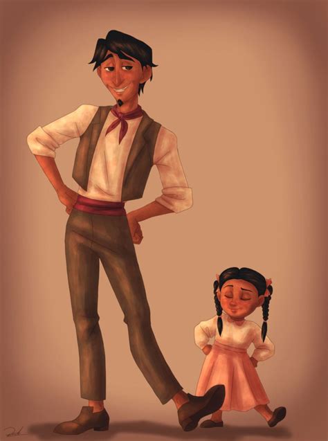 hector and his daughter coco from coco hector disney and dreamworks disney animation