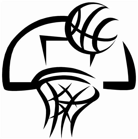 Girls Basketball Logos Clip Art