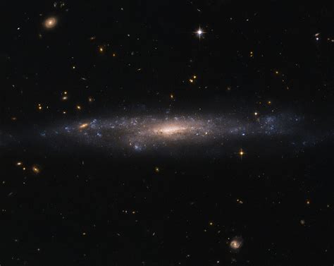Hubble Sees Galaxy Hiding In The Night Sky Nasa