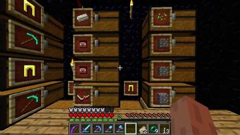 Best Minecraft Chest Room And Loot Ever Youtube