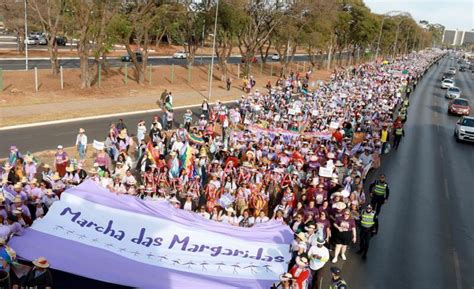 Brasília Recebe Mais De 100 Mil Mulheres Durante A 7ª Marcha Das Margaridas