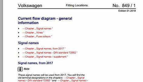 volkswagen golf wiring diagram 2018