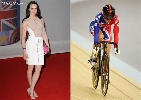 Sexy Olympian Cyclist Victoria Pendleton Cycling