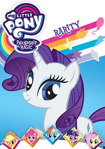 My Little Pony Friendship Is Magic Rarity Dvd Shout Factory