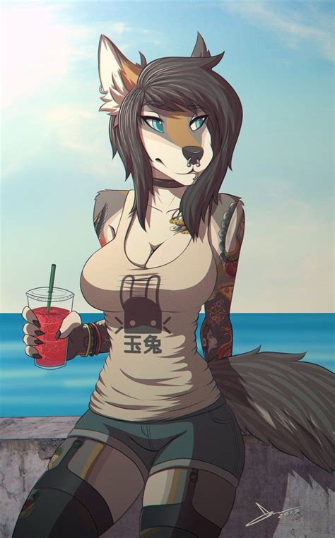 Last Days Of Summer By Weareallliars Sexy Furry Anthro Furry Furry Art