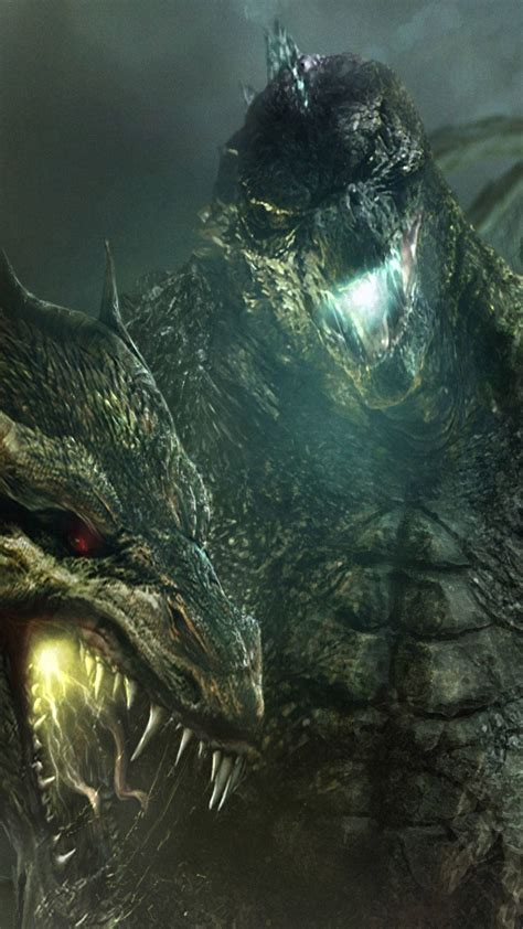 Download Godzilla And King Ghidorah Face Off In Godzilla King Of The