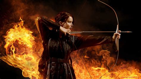 Hunger Games Bow And Arrow High Definition High Resolution Hd