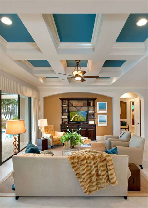Coffer is a decorative sunken panel in a ceiling. Top Unique Coffered Ceiling Design Ideas to Inspire