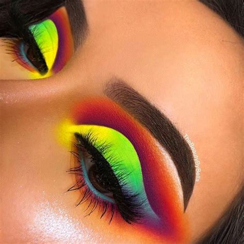 20 Bright And Colourful Eye Makeup Ideas The Wonder Cottage Bright Eye Makeup Dramatic Eye