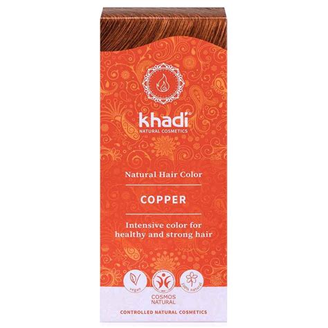 Khadi Natural Hair Color Copper 100g Fp4 Transmeri Pro Transmeri Pro
