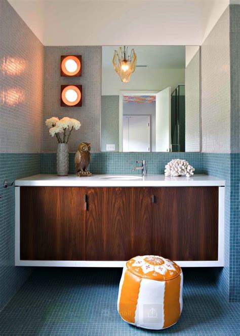 37 Amazing Mid Century Modern Bathrooms To Soak Your Senses Doubling