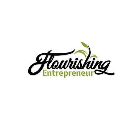 Flourishing Entrepreneur Logo Design Studio 1 Design