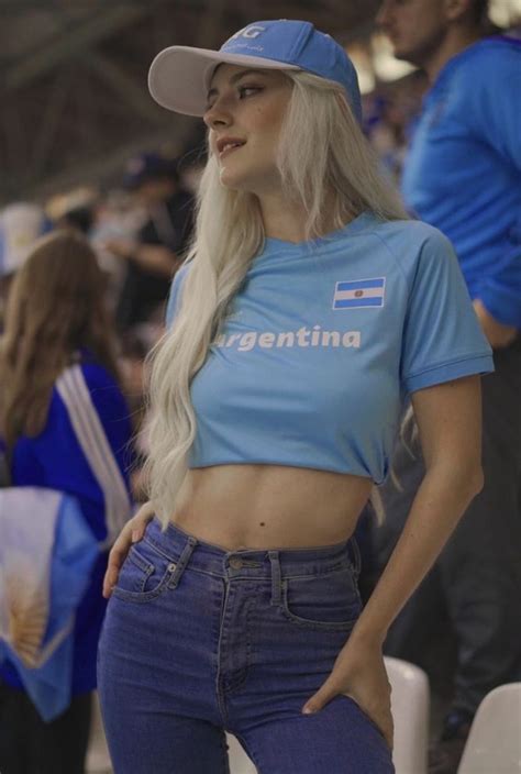 Pornhubs Well Known Adult Actress Eva Elfie Spotted During Semi Final Match Against Croatia In