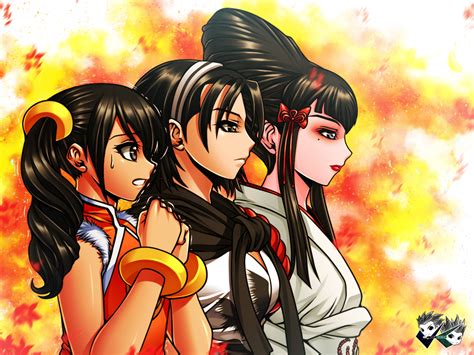 Tekken On Twitter Ling Xiaoyu Jun Kazama And Kazumi Mishima Look