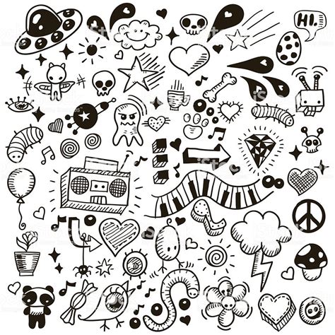 Doodles Royalty Free Doodles Stock Vector Art And More Images Of Scribble