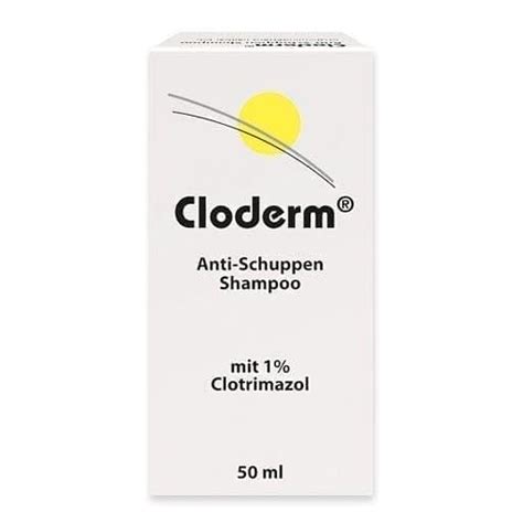 Cloderm Clotrimazole Anti Dandruff Shampoo Uk